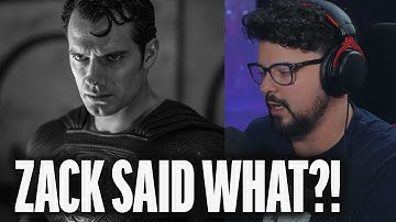 Zack Snyder just said THIS about Henry Cavill Superman...