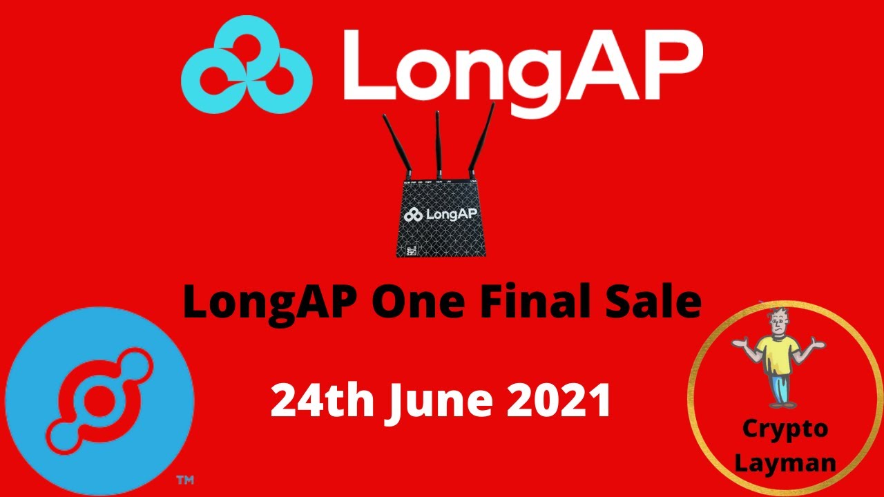 LongAP One Helium Hotspot Miner Final Sale.