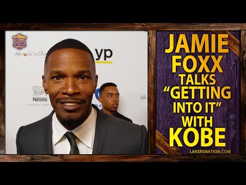 Jamie Foxx Talks "Getting Into It" With Kobe Bryant