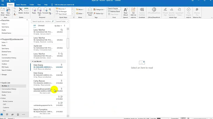 Add an Additional Mailbox in Outlook, as a Delegate