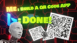 Build A QR Code App With Bing & GPT4 #bing #gpt4 #openai #chatgpt #chatgpttutorial #chatgpthack