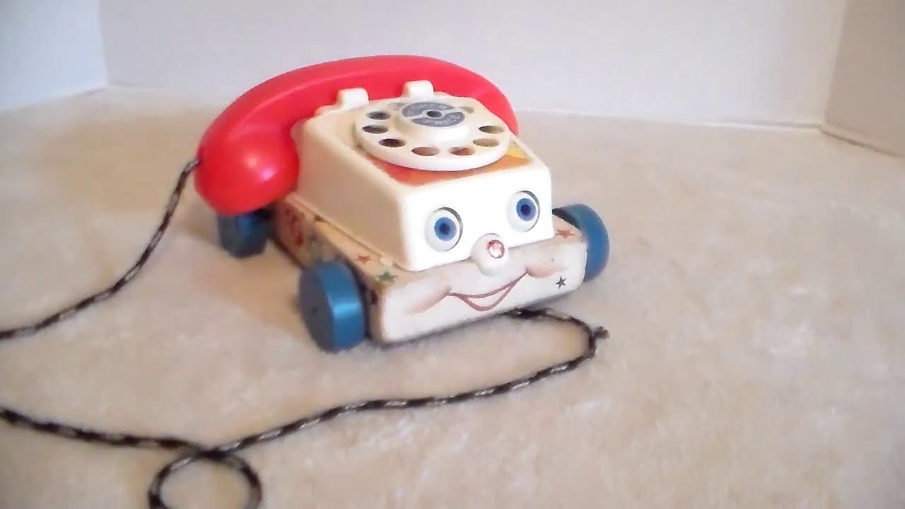 Vintage Fisher Price telephone YouTube