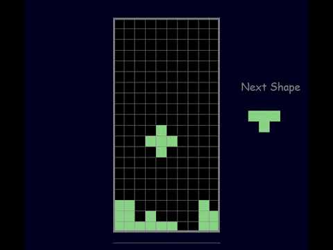 Tetris made with pygame