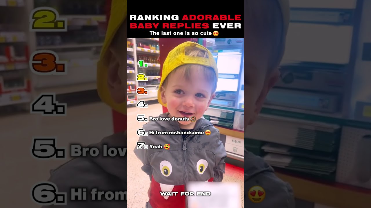 Ranking The Most Adorable Baby Replies Ever