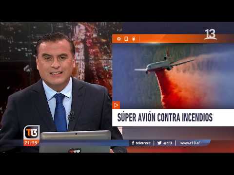 «ten tanker»: súper avión contra incendios
