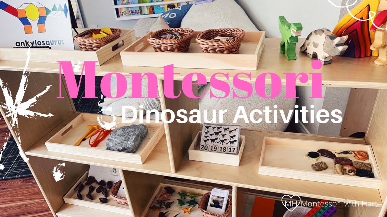Montessori Activities for Ages 25 Dinosaur Activities for Toddlers