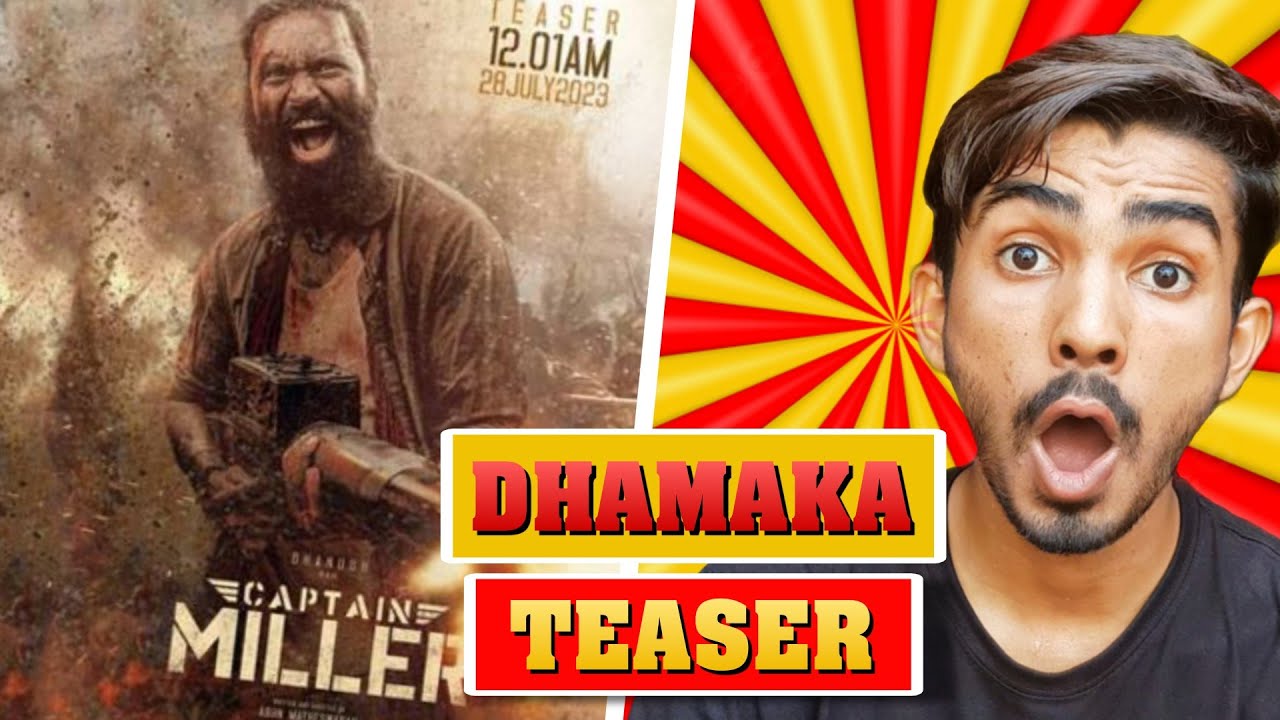 Captain Miller Official Teaser Review | Dhanush | AS Presents - YouTube