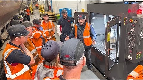 The DCS-20 DPF Machine Saving CAF Rail Millions!