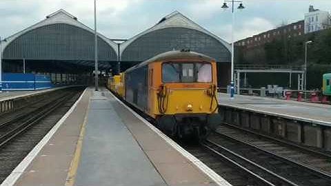 GBRf Class 73s @ Brighton Working 3Y09 SITT February 2019