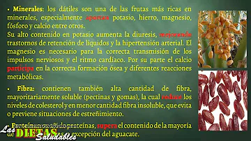 ¿Cuáles son los efectos secundarios de los dátiles?