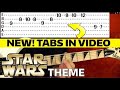 STAR WARS Main Theme - Guitar Lesson With Tabs