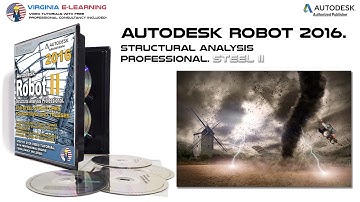 Wind Load Simulation │  Autodesk Robot 2016 Tutorial │ Steel Structures