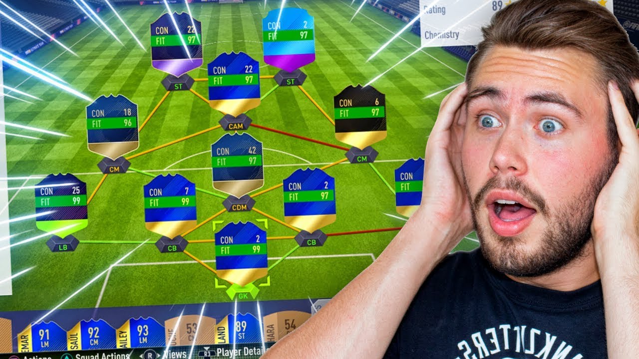 ZO'N CLUB KAN JE OP FIFA KRIJGEN ZONDER GELD UIT TE GEVEN fifa ultimate team 18