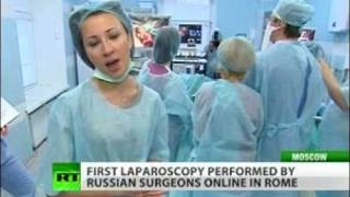 Russian surgeon shares knowledge with colleagues worldwide