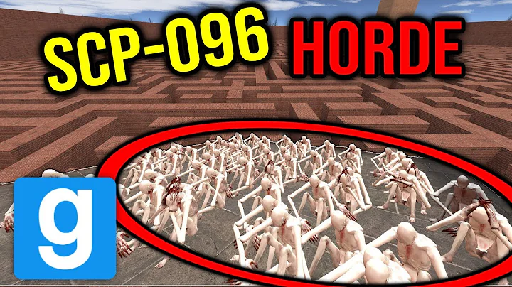 HORDE OF SCP-096 IN MAZE!! (gmod scp)