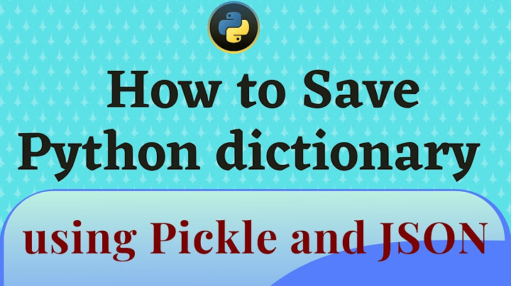 How to save dictionary to file in Python?
