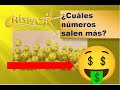 LOS NÚMEROS QUE SALEN MÁS EN EL CHISPAZO PTE 2