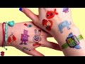 Awesome Tattoo Fab Toys★멋진 장난감 타투★아쿠아 바디페인팅 ~★Temporary Tattoos for Fabulous People