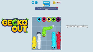Gecko Out Level 389 Solution Walkthrough