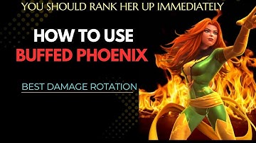Buffed phoenix full guide |Best damage rotation| - Marvel Contest of Champions