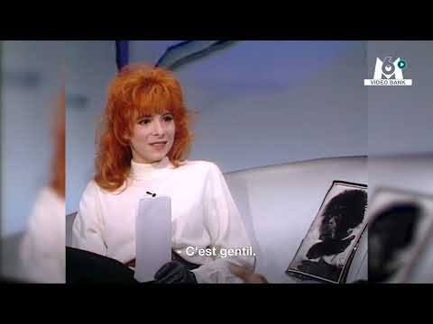 Premier Passage De Mylène Farmer Sur M6 ! Extrait Archives M6 Video Bank