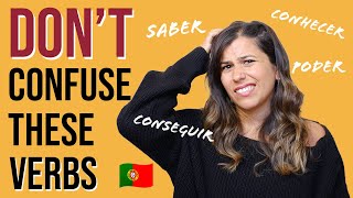 European Portuguese | DON'T Confuse These Verbs!!