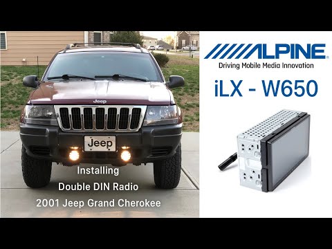 Installing Double DIN Radio in Jeep Grand Cherokee WJ