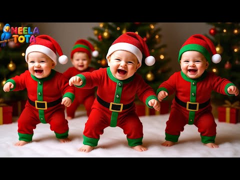 أجراس الجلجلة رقص الأطفال والصغار أغنية عيد الميلاد ٢٠٢٥ رقصة الأطفال أغنية الأطفال نيل