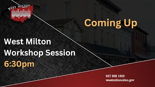 1/28/2025 West Milton Workshop Session