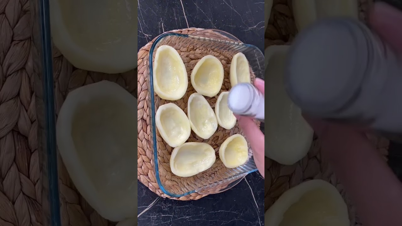 Patates çanağında tavuk sote ???????? #yemektarifi #tavukyemekleri #yemek #shorts