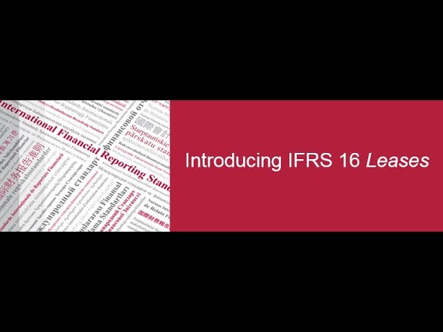 Introducing IFRS 16 Leases
