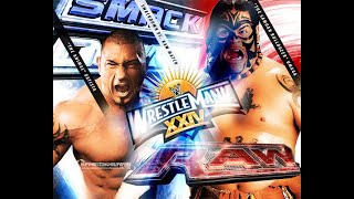 اوماجا ضد باتيستا - مشاجرة عنيفة ايدج وتربيل اتش Batista Vs Umaga & Triple H - edge Saves Batista