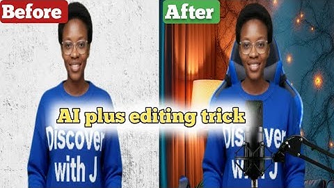 How to Change a Video Background and Create a Fake Studio Setup Using AI + Editing Tricks #ai 