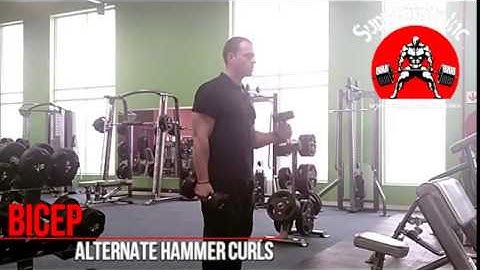 Biceps - Alternate Hammer Curl Exercise Demo and Video @ Supplement Inc