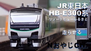 JR東日本 HB-E300系リゾートビューふるさと〈KATO 10-1368〉 n scale 走らせた JR EAST HB-E300 SERIES RESORT VIEW FURUSATO