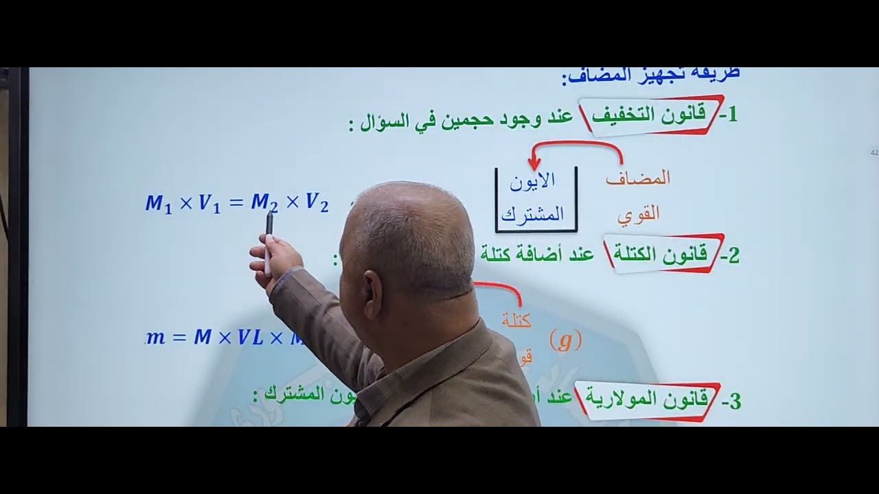 المحاضره الثامنه الفصل الثالث عباس الجبوري
