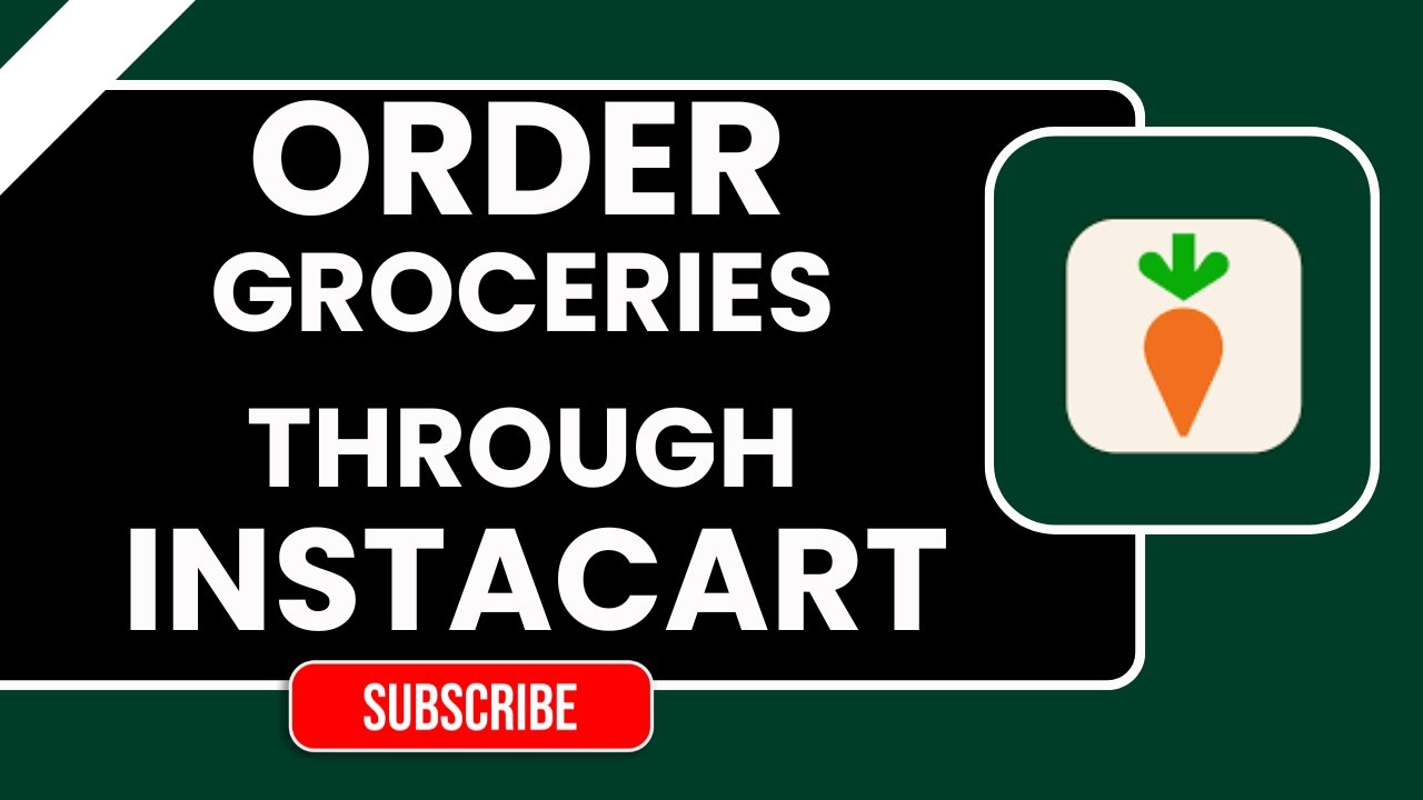 Как быстро заказать продукты в Instacart | Пошаговое руководство 2025