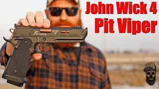 John Wick's New Pistol The TTI Pit Viper From JW4: First Shots