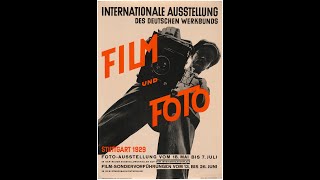 Film Und Foto Exhibition - 1929 Stuttgart