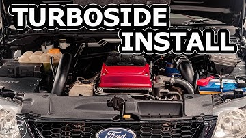 Installing a TURBOSIDE INTAKE on a TURBO FORD FALCON FG