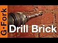 Drill Into Brick or the Mortar? - GardenFork