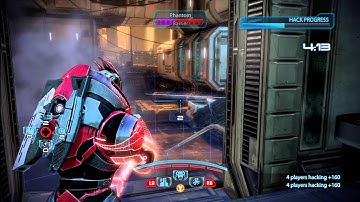 Mass Effect 3 Demo - Multiplayer - Firebase Ghost - Turian Sentinel - Part 2