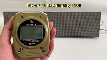 Connect the Wireless Timer to LED Display Board