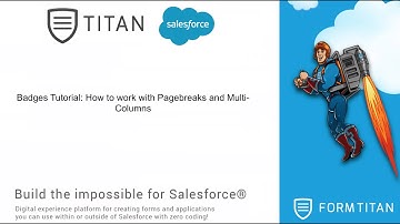 Badges Tutorial: How to work with Pagebreaks and Multi-Columns