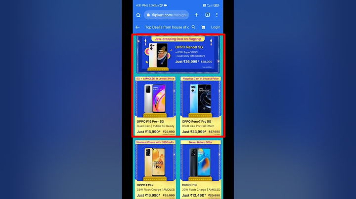 Big Billion Days 2022 | Best Oppo Smartphone Deals | Flipkart Big Billion Days