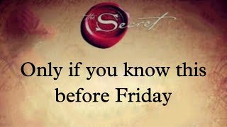 ✨Only If You Know This Before Friday…❤️