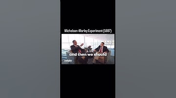 The Michelson–Morley experiment