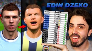 EDIN DZEKO ile TÜM FIFA OYUNLARINDA GOL ATTIM! // FIFA 08 - FIFA 23
