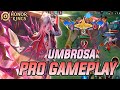 UMBROSA HONOR OF KINGS (HOK) PRO TECHNIQUE GAMEPLAY🔥 - 100% NO COUNTER! | NEW HERO HOK