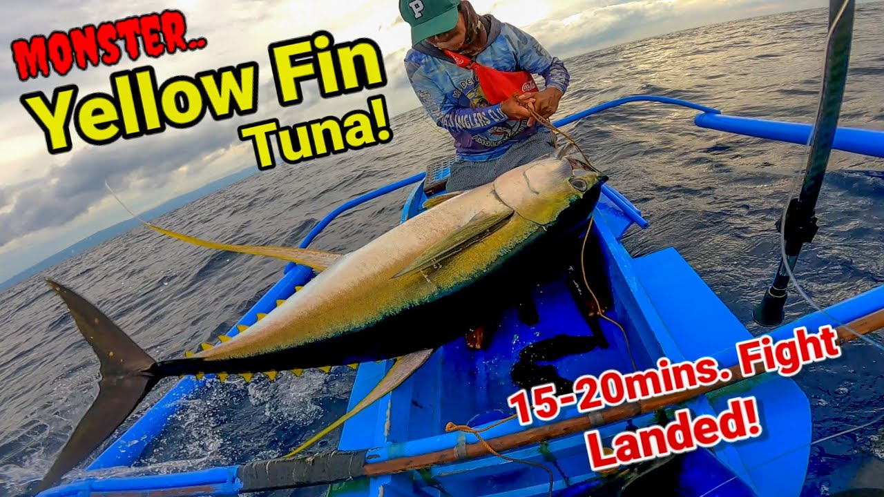 42KG Yellowfin on Slow Pitch Vertical Jigging 🎣 | Siquijor Island, Philippines